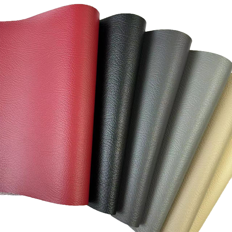 چرم مصنوعی مبل دانه لیچی